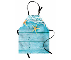 Rustic Fish Net Apron