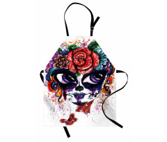 Floral Big Eyes Apron