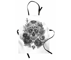 Roses Diamond Shape Apron