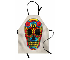 Latin Macabre Myth Apron