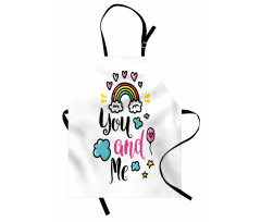 Rainbow Romance Apron