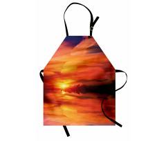 Dramatic Sunset Lake Apron