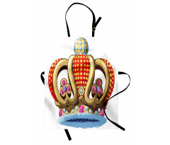 Royal Noble Family Crown Apron