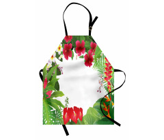 Plumeria Crepe Gingers Apron