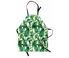 Watercolored Banana Tree Apron