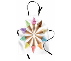 Ice Cream Row Apron