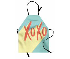 Pop Art Style Retro Vibrant Apron