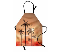 Palms Dramatic Sky Apron