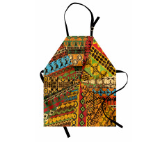 Grunge Motifs Apron