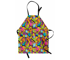 Funky Geometric Style Apron