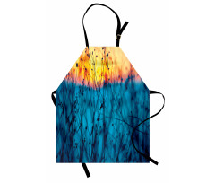 Autumn Dried Flowers Apron