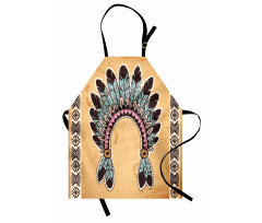 Folkloric Aztec Headband Apron