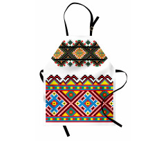 Retro Ukranian Ornament Apron