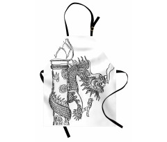 Chinese Creature Apron
