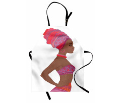 Zulu Woman Bandage Dress Apron