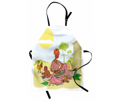 Mother Baby Cook Apron
