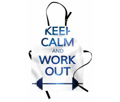 Keep Calm and Work Apron