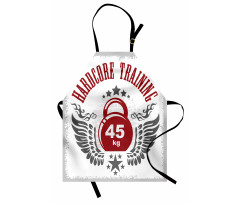 Vintage Gym Emblem Apron