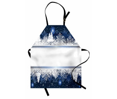 Yule Winter Border Apron