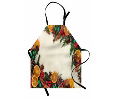 Natural Winter Spread Apron