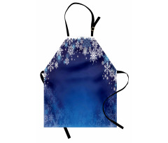 Various Snowflakes Apron