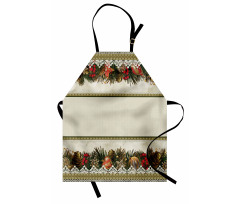 Vintage Ornate Nature Apron