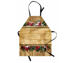 Vintage Noel Greeting Apron