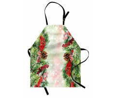 Vivid Branches Blurry Apron