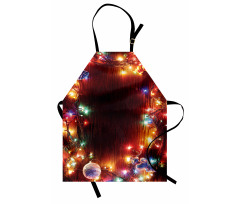 Hipster Grunge Tinsel Apron