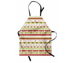 Xmas Words Ceremony Apron