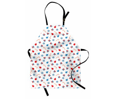 Xmas Cones Ornaments Apron