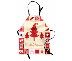 Trees Candy Stars Apron