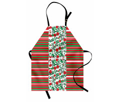 Fresh Green Border Apron