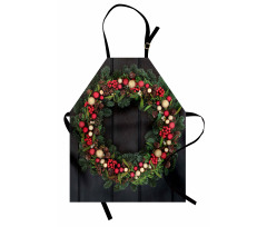 Fir Xmas Wreath Apron