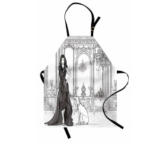 Fashion Woman Victorian Apron