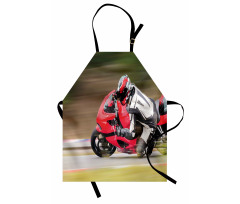 Motorbike Race Speed Apron