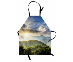 Sunrise Woodland Apron