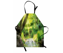 Stream Cascade Tropical Apron