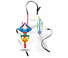 Aerial Yoga Fractal Body Apron