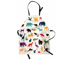 Silhouettes Safari Apron