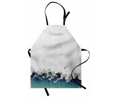 Aquatic Swirls Apron