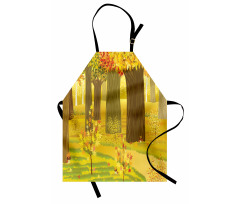 Fantasy Dreamlike Forest Apron