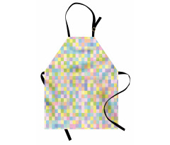 Colorful Squares Mosaic Apron