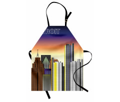 Retro Style Metropolis Apron