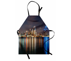 Night Time Cityscape Apron