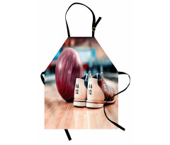 Shoes Purple Ball Apron