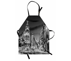 Madrid at Night Apron