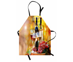 Wine Themed Grape Country Apron