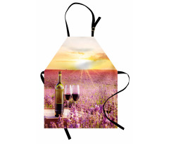 Blooming Lavender Picnic Apron