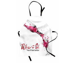 Inspirational Words Sketch Apron